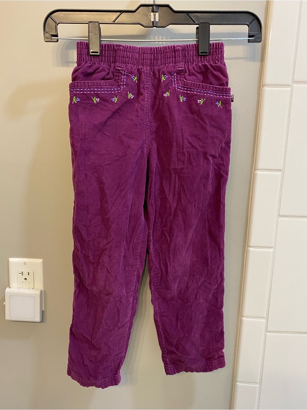 McKids Vintage Corduroy Elastic-Waist Pants / Size 5 / VGUC